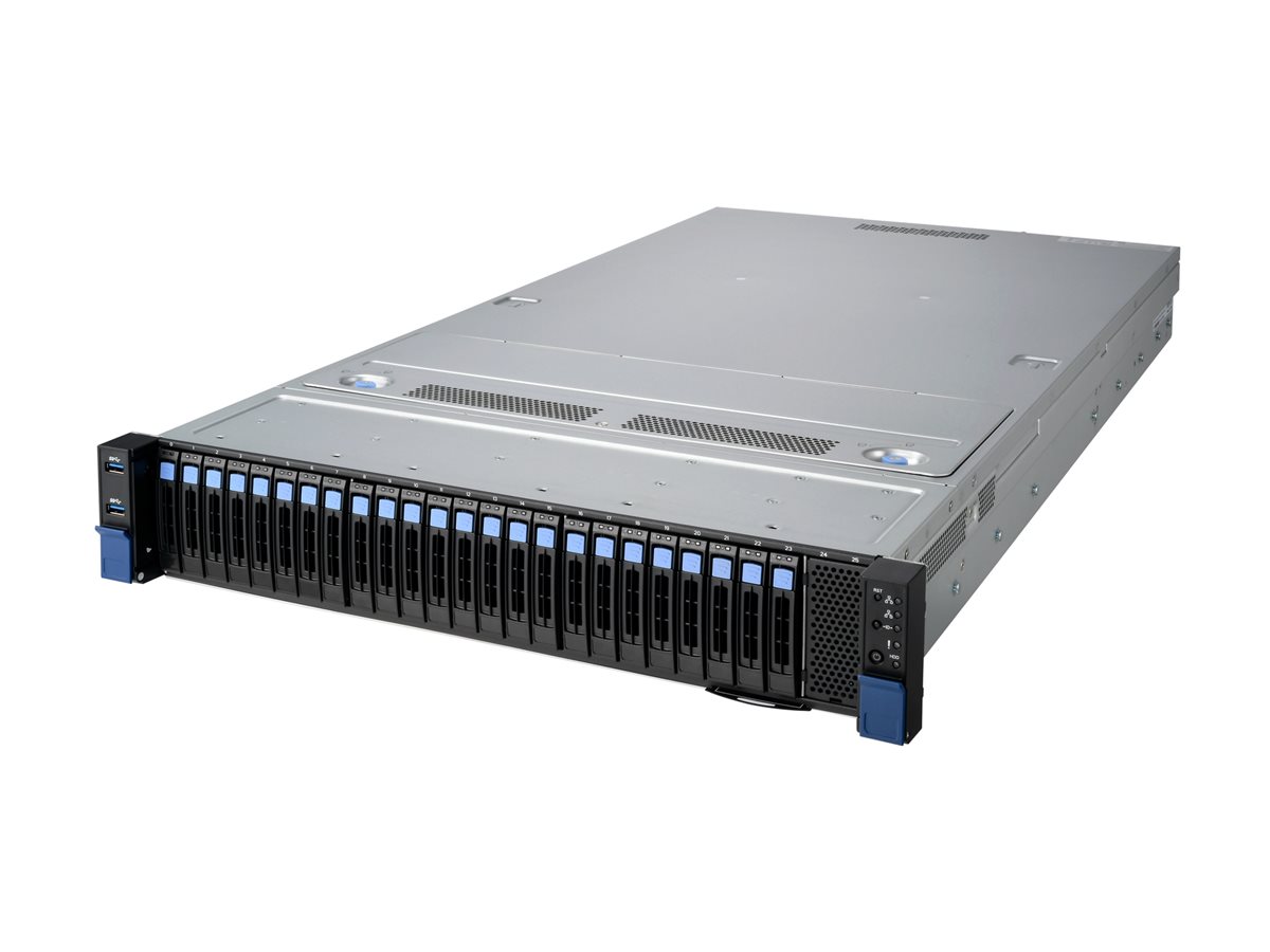 MiTAC B8261T85E24HR-2T - Server - Rack-Montage - 2U - zweiweg - keine CPU - NVMe - Hot-Swap 6.4 cm (2.5)