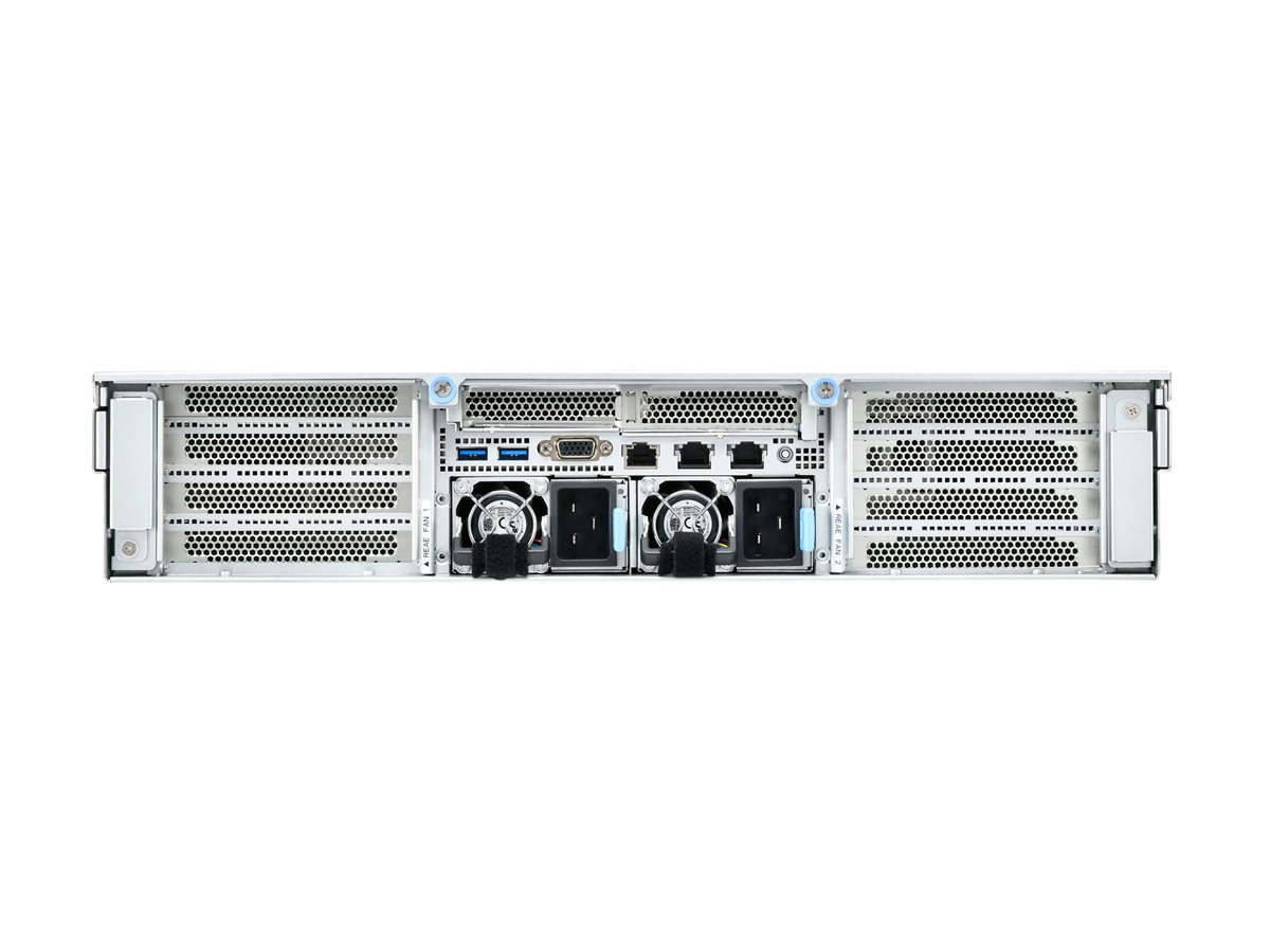 MiTAC B8261T85E24HR-2T - Server - Rack-Montage - 2U - zweiweg - keine CPU - NVMe - Hot-Swap 6.4 cm (2.5)