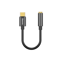 Baseus CATL54-01 - Type-C - 3.5mm - Schwarz
