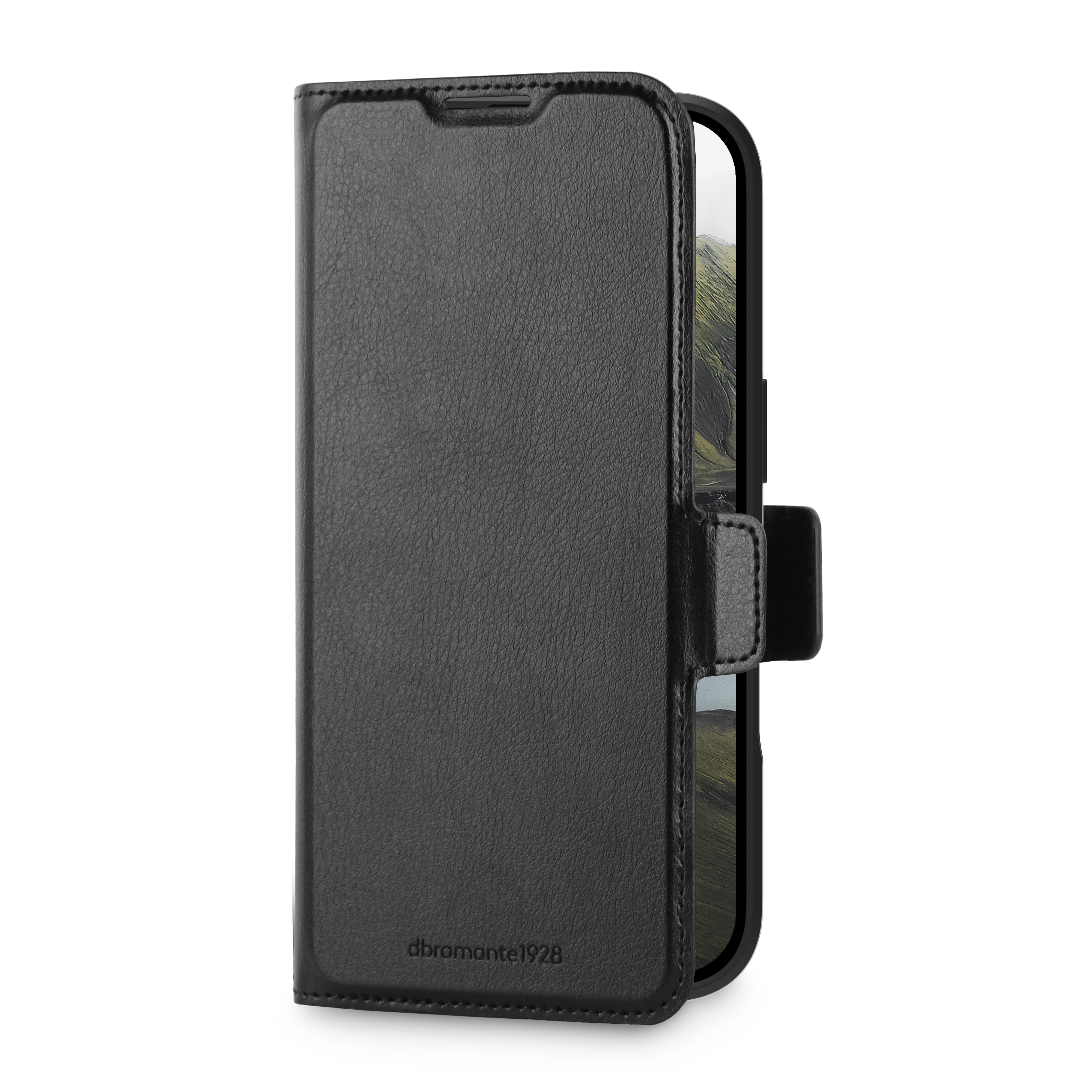dbramante1928 Oslo Pro MS custodia per cellulare 17 cm (6.7) Custodia flip a libro Nero