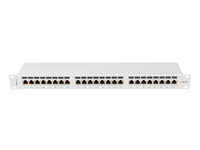 Lanberg Patch panel 1U 19 "24x RJ-45 Cat.6A pilka (PPSA-1024-S)