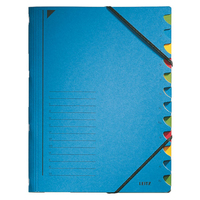 Leitz 39120035 tab index Cardboard Blue