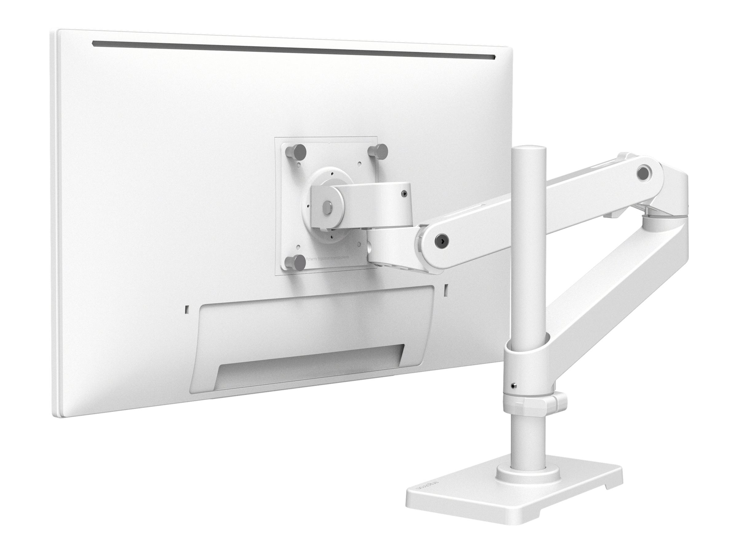 Ergotron LX Pro - Befestigungskit (Monitorarm, hohe Sule) - fr LCD-Display - Aluminium - wei - Bildschirmgre: bis zu 86,4 cm (bis zu 34 Zoll)