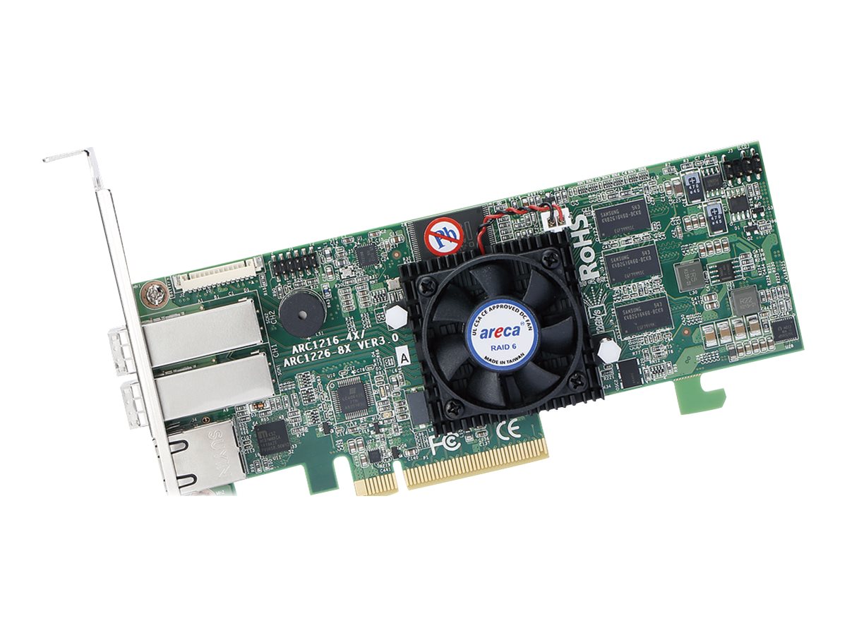 Areca ARC-1226-8I RAID controller PCI Express 3.0 12 Gbit/s