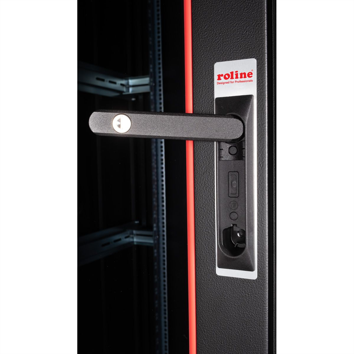 ROLINE Pro - Schrank Netzwerkschrank - mit Glast�r, 800 x 1000 mm (B x T)