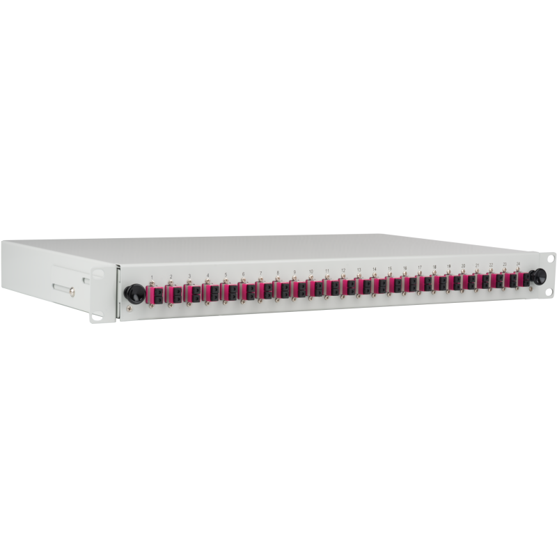 EFB Elektronik Splei�box LC 50/125� OM4 ausziehbar 48 Pigtails 24 Kupplungen