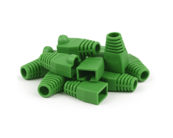 DSIT DANICOM RJ45 Tule Gr�n - 10 St�ck DC-RJ45-BOOT-GREEN-10PCE