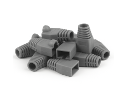 DSIT DANICOM RJ45 Tule Grau - 10 St�ck DC-RJ45-BOOT-GREY-10PCE