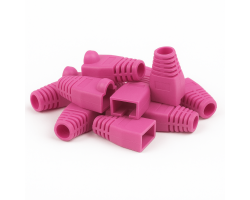 DSIT DANICOM RJ45 Tule Rosa - 10 St�ck DC-RJ45-BOOT-PINK-10PCE