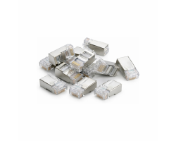 DSIT FTP RJ45 CAT5e Netzwerkstecker - f�r Flexibele und starrleiter Kabel - 10