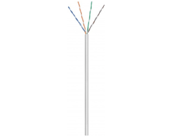 DSIT CAT5e U/UTP kabel op rol stug grijs CCA DC-UTP5CCA50S-GRY - Kabel - CAT 5e