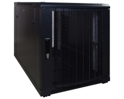 DSIT kleiner Serverschrank mit perforierter Frontt�r BxTxH 600 x 1200 - Rack