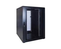 DSIT 19 Serverschrank mit perforierter Frontt�r BxTxH 800 x 1200 - Rack
