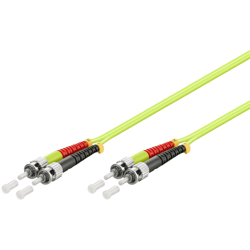 DSIT Glasfaserkabel ST-ST OM5 Duplex Patchkabel 1 Meter