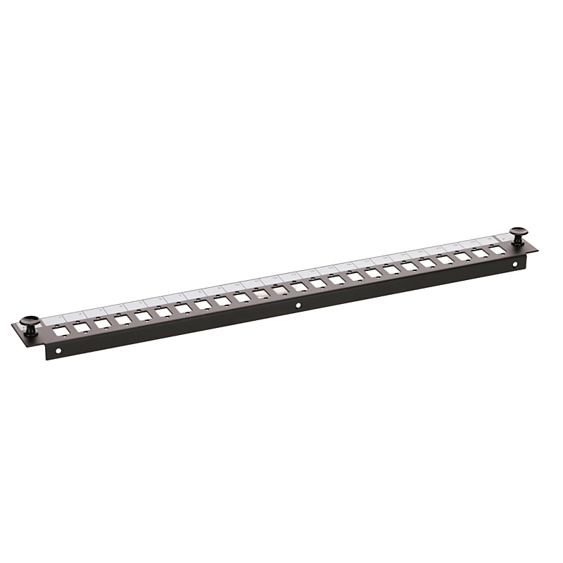 DSIT Frontplatte LC/SC/E2000 24-Port Simplex/Duplex, geeignet f�r universelle Glasfaserablage
