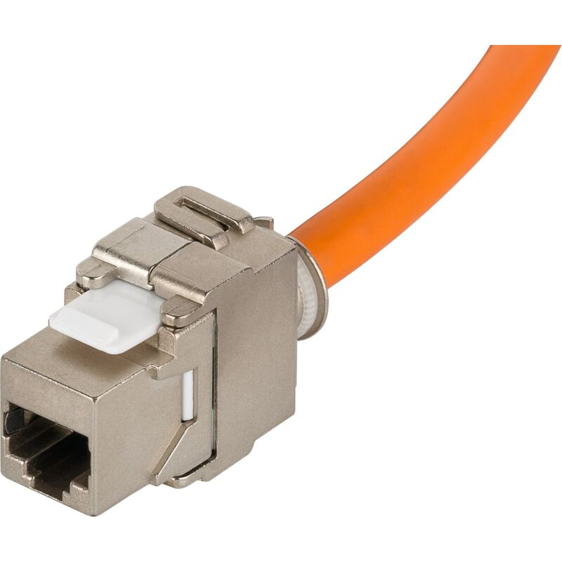 DSIT CAT7 S/FTP Kabeltrommel mit CAT6a Keystone Connector - RJ45 - 50 Meter
