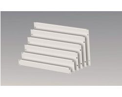 Schweitzer Systemtechnik ZAB 1013 19z Blindplatte1 HE gekantet - Rack-Zubeh�r