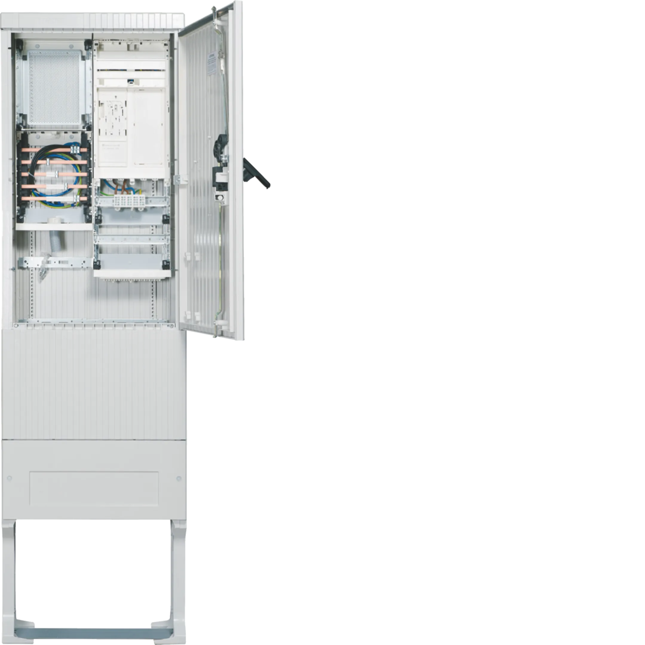 Hager Z�hleranschlusss�ule ZAS205BE15AuniversZ 1ZP eHZ 5polig+APZ