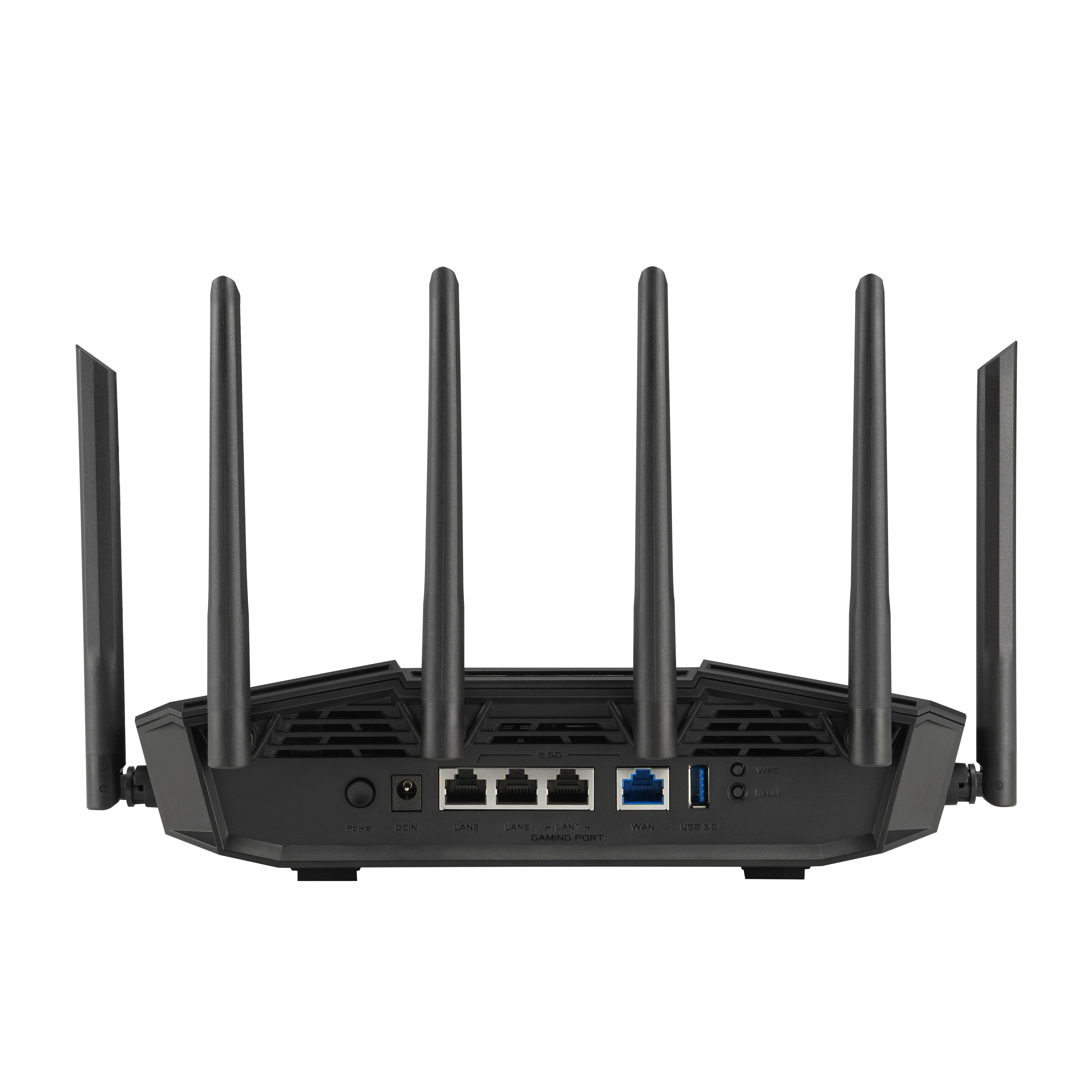 ASUS 90IG0A30-MO9C00 router inalmbrico 2.5 Gigabit Ethernet Tribanda (2.4 GHz / 5 GHz / 6 GHz) Negro