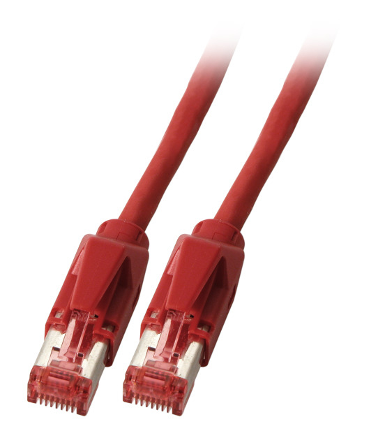 EFB Elektronik K8210RT.0,50 networking cable Red 0.5 m Cat6a S/FTP (S-STP)