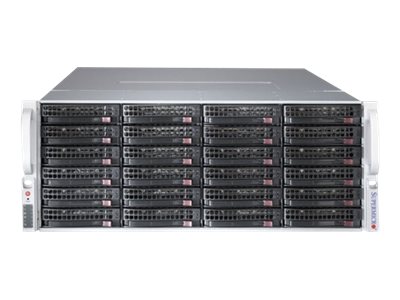 Supermicro SuperChassis 847BE1C4-R1K23LPB Estante Negro 1200 W