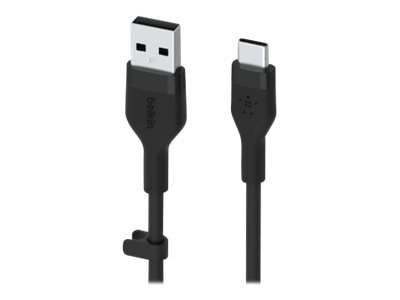 Belkin BOOST CHARGE Flex cable USB 2 m USB 2.0 USB A USB C Negro