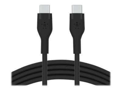 Belkin BOOST CHARGE Flex cble USB 2 m USB 2.0 USB A USB C Noir