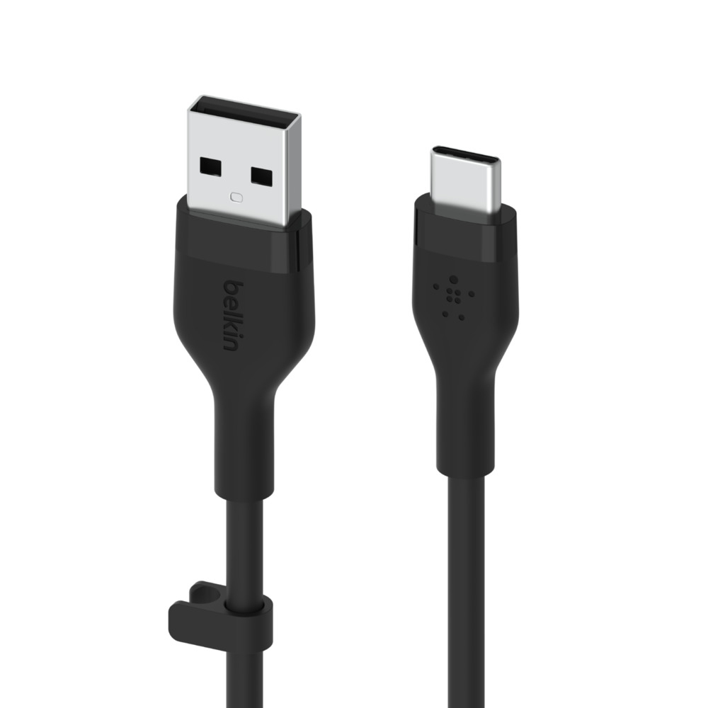 Belkin BOOST CHARGE Flex cble USB 2 m USB 2.0 USB A USB C Noir