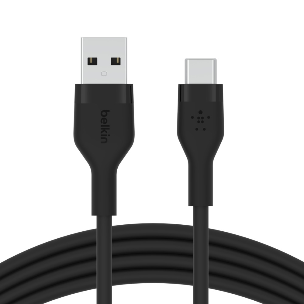 Belkin BOOST CHARGE Flex cble USB 2 m USB 2.0 USB A USB C Noir