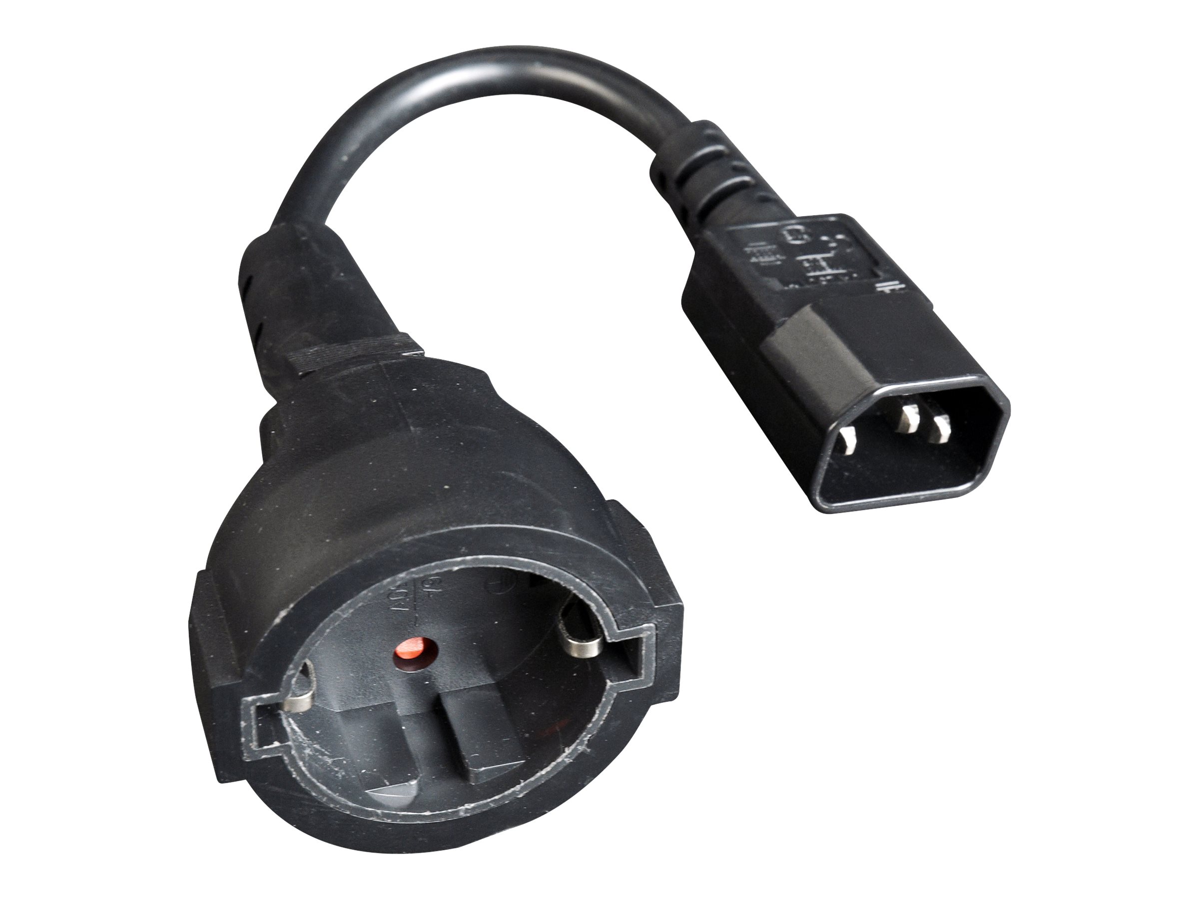 Gembird Cablexpert - Netzteil - IEC 60320 C14 zu CEE 7/4 (W)