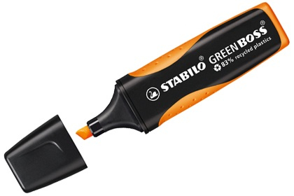 STABILO GREEN BOSS evidenziatore 1 pz Punta smussata Arancione