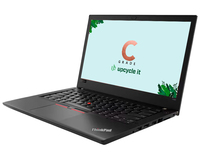 upcycle it Lenovo ThinkPad T480 (Refurbished) Grade C Laptop 35.6 cm (14) Full HD Intel Core i5 i5-8350U 8 GB DDR4-SDRAM 256 GB SSD Wi-Fi 5 (802.11ac) Windows 10 Pro Black