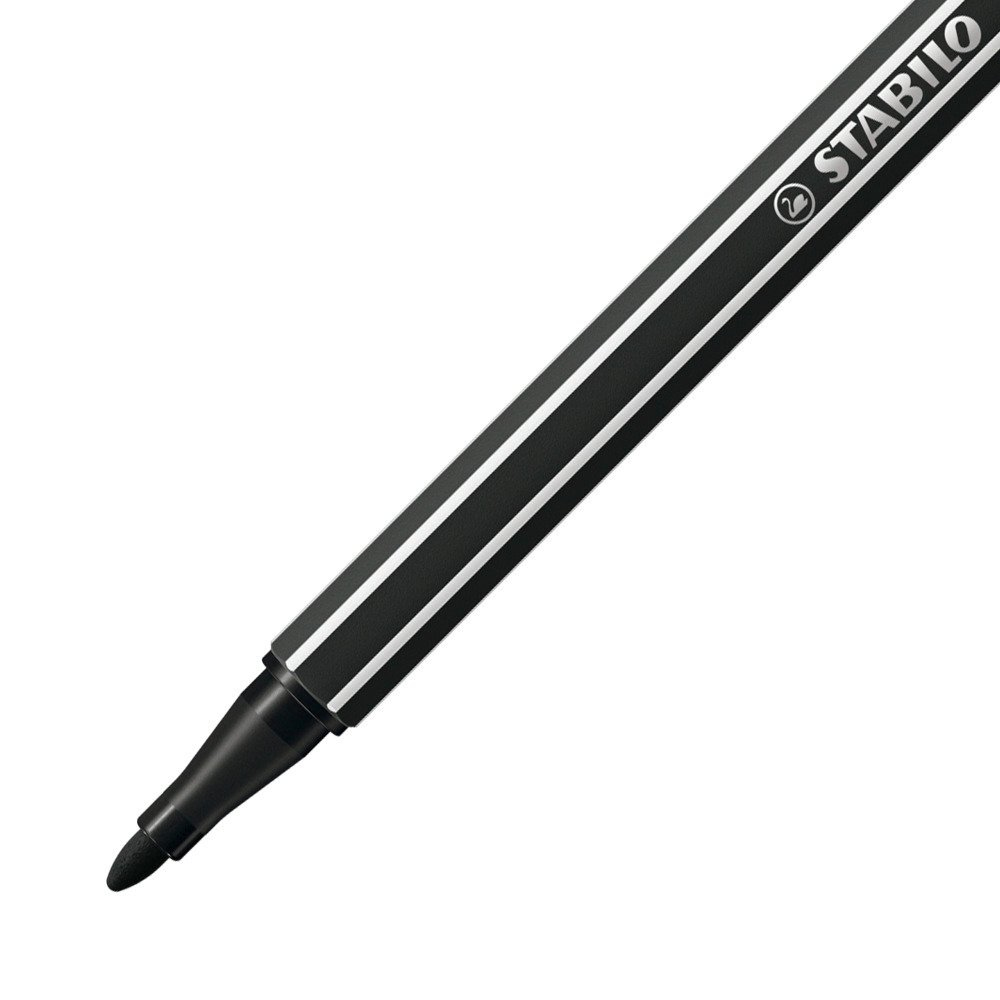 STABILO Pen 68 - Filzstift - Schwarz - wasserbasierte