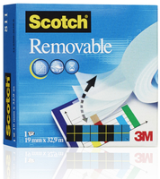 3M Scotch Klebefilm Magic 811 abl�sbar 19 mm x 33 m Kerndurchmesser 25