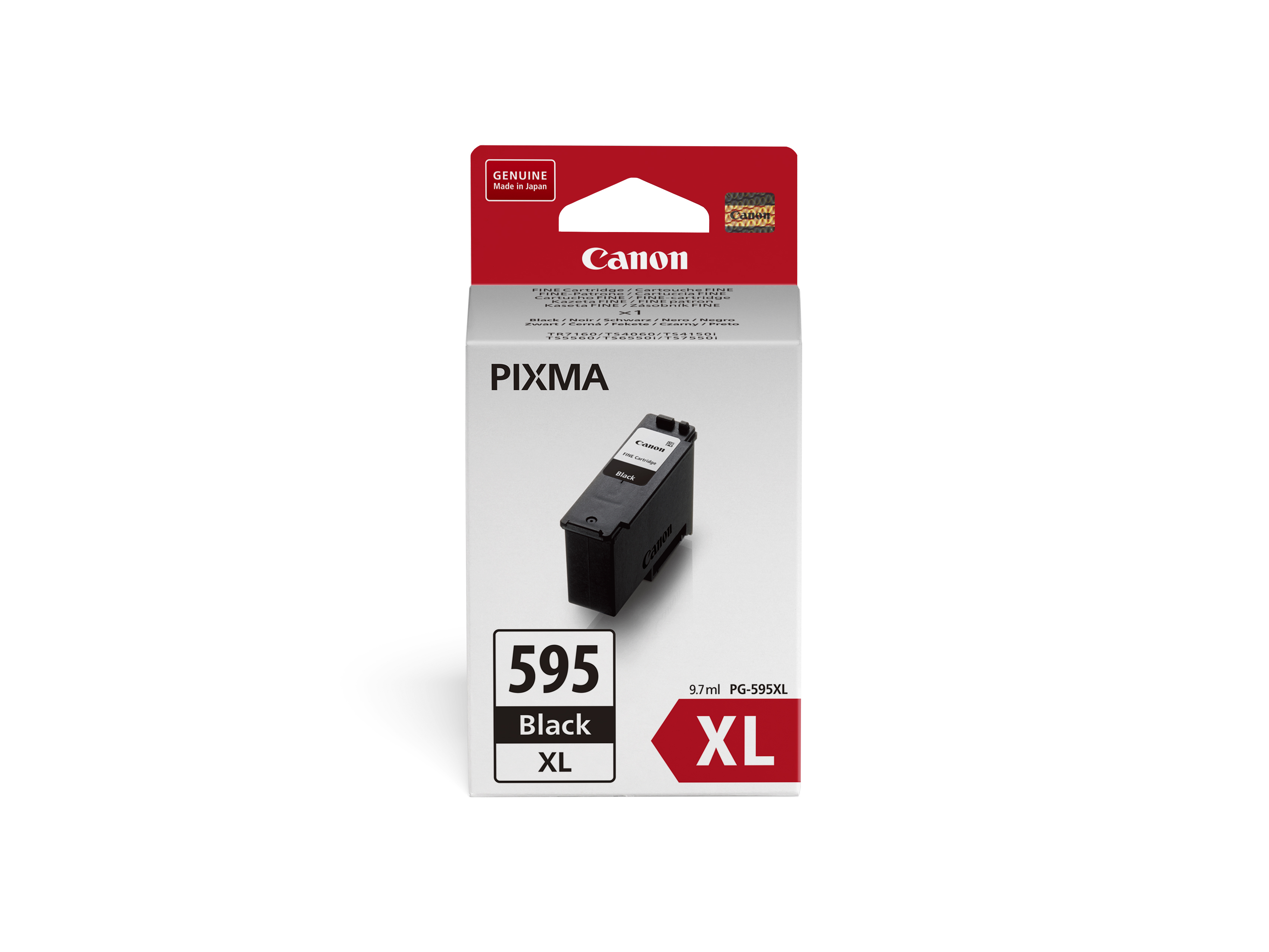 Canon PG-595XL cartouche dencre 1 pi�ce(s) Original Rendement �lev� (XL) Noir