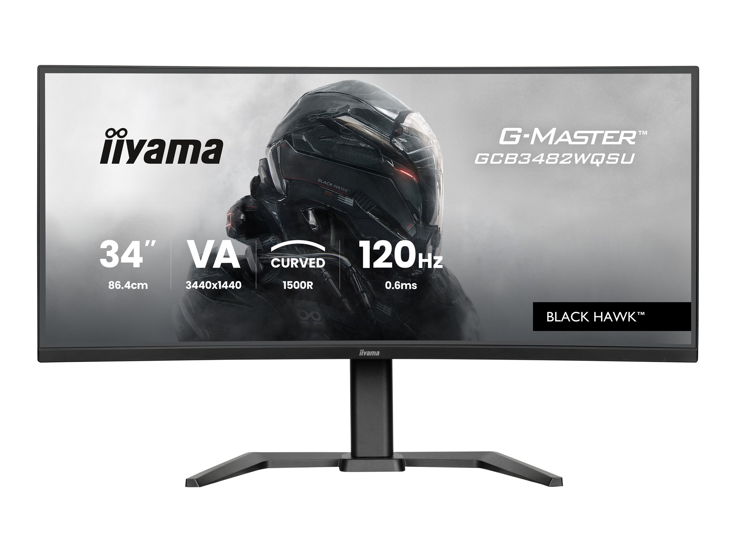 Iiyama GCB3482WQSU-B1 - LED-Monitor - Gaming - gebogen - 86 cm (34)