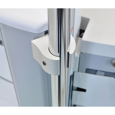 Ergotron IV Pole Clamp Kit - Montagekomponente (2 Klammern, Befestigungshalterung)