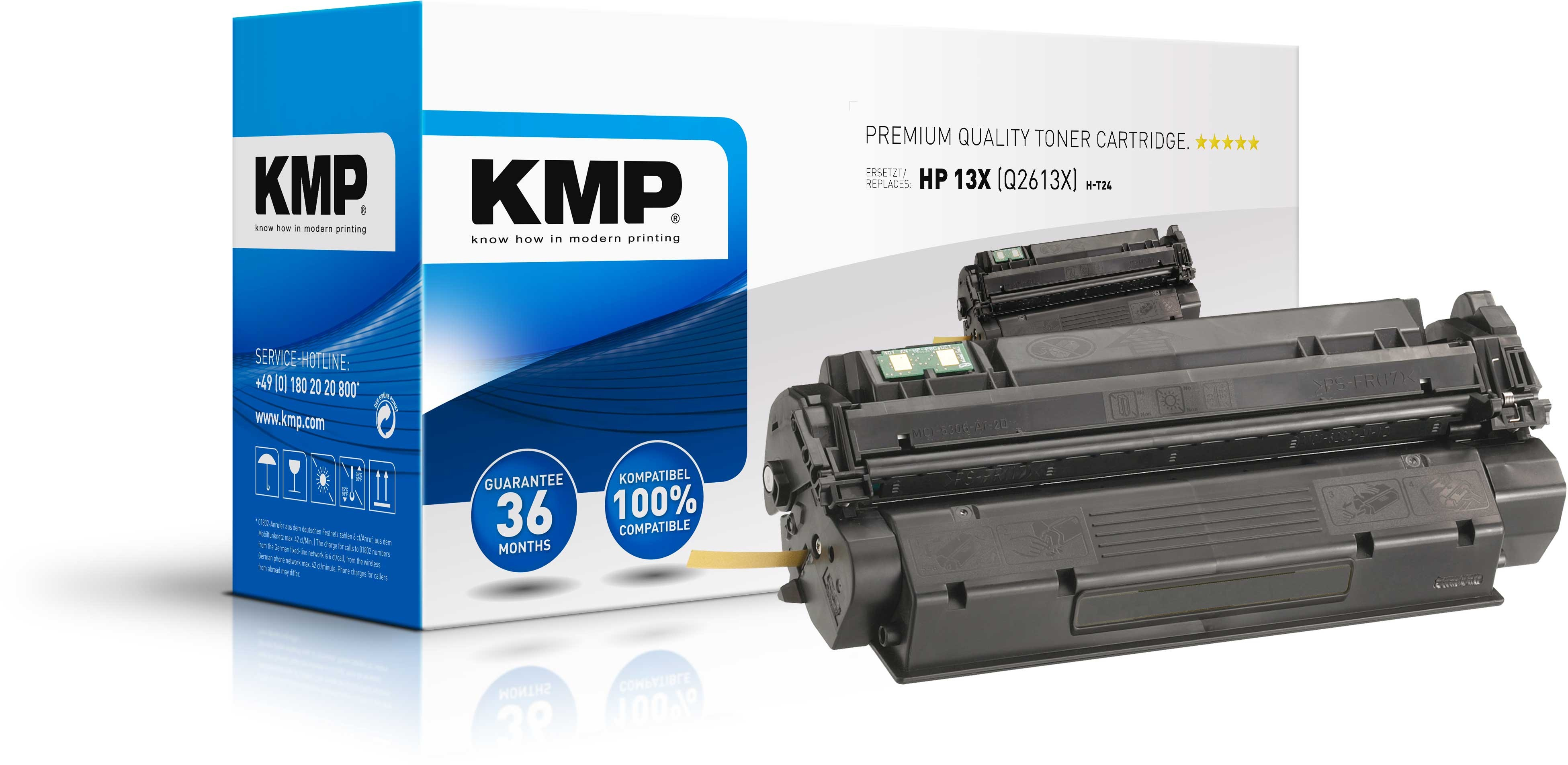 KMP H-T24 Cartouche de toner 1 pi�ce(s) Noir