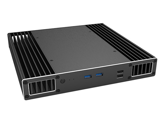 Akasa Plato PX - Desktop - PC - Aluminium - Schwarz - UCFF - Heimbro