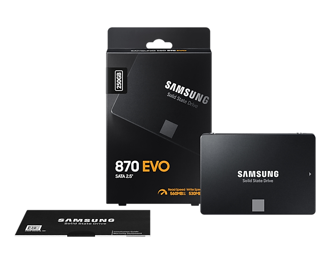 Samsung 870 EVO 250 Go 2.5 S�rie ATA III V-NAND MLC