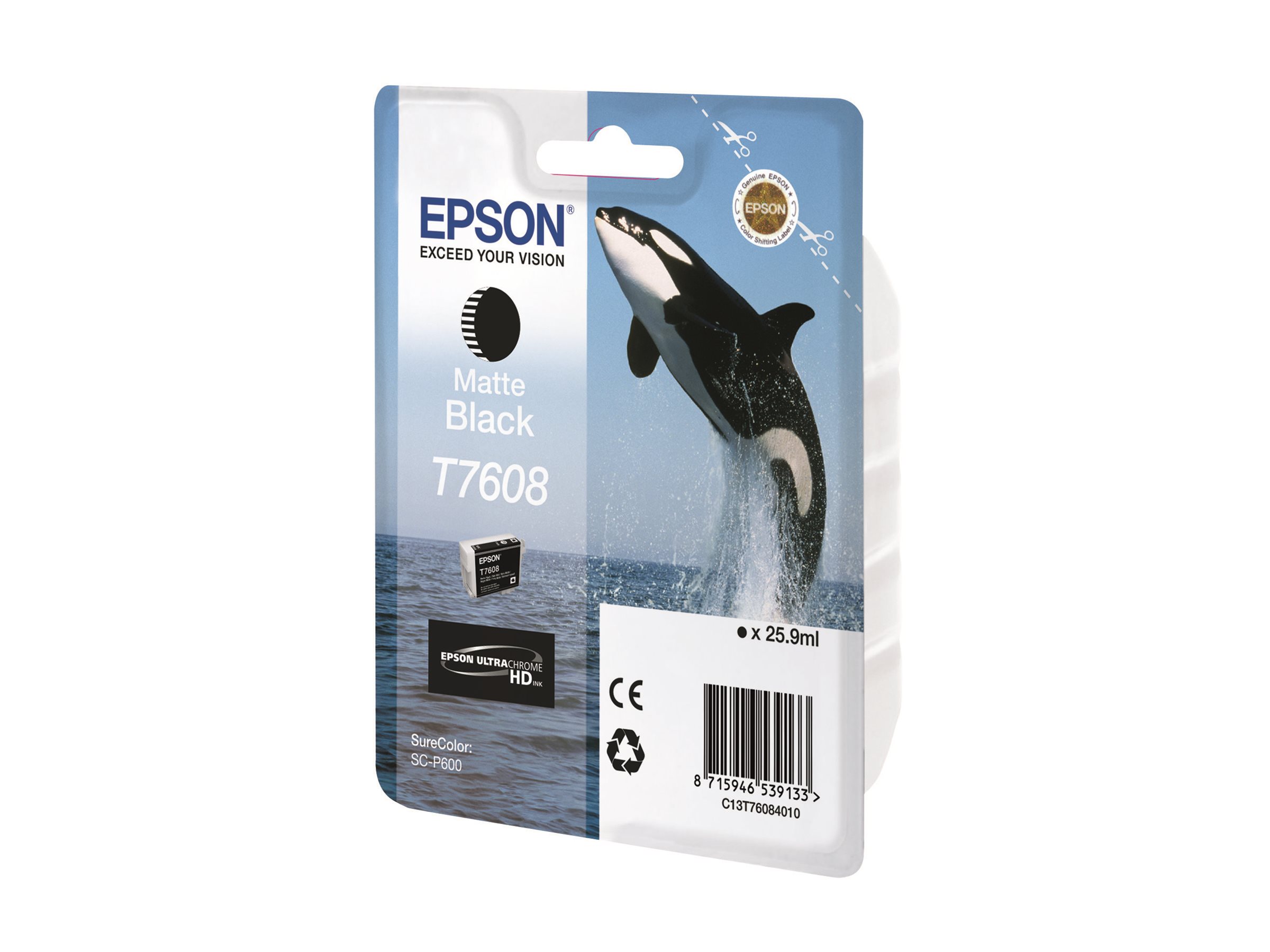 Epson C13T76084N10 ink cartridge 1 pc(s) Original Matte black