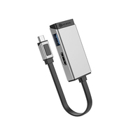 Alogic Adapter 2 in 1 USB-C -> HDMI/USB-A - Adapter - Digital/Daten