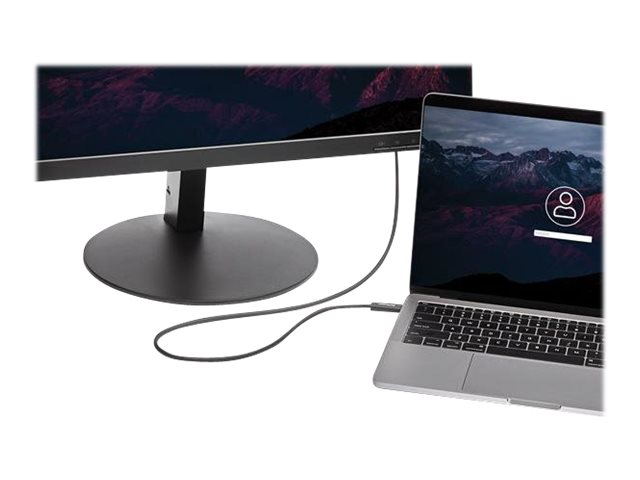 StarTech.com Cable de 1m Thunderbolt 3 USB C (40 Gbps) - Cable Compatible con Thunderbolt y USB