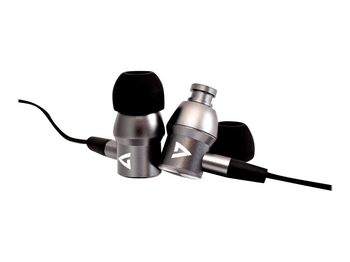 V7 - Auriculares internos estéreo con aislamiento de ruido de 3,5