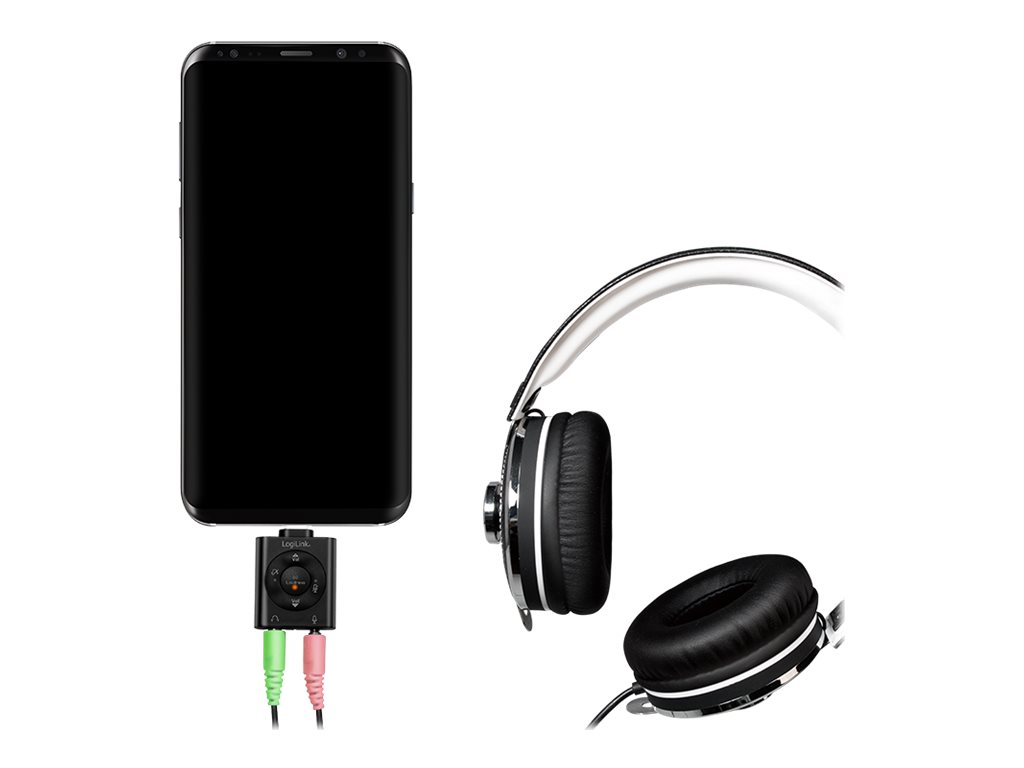 LogiLink USB-C HiFi DAC with EQ and 3D Mode - Soundkarte