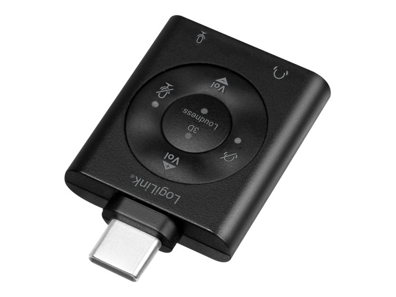 LogiLink USB-C HiFi DAC with EQ and 3D Mode - Soundkarte