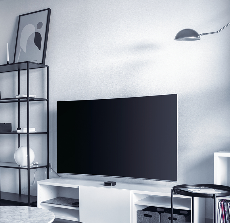 LogiLink Klammer - full-motion - fr LCD-TV / gekrmmter LCD-TV - Kunststoff, Stahl, Acrylnitril-Butadien-Styrol (ABS)