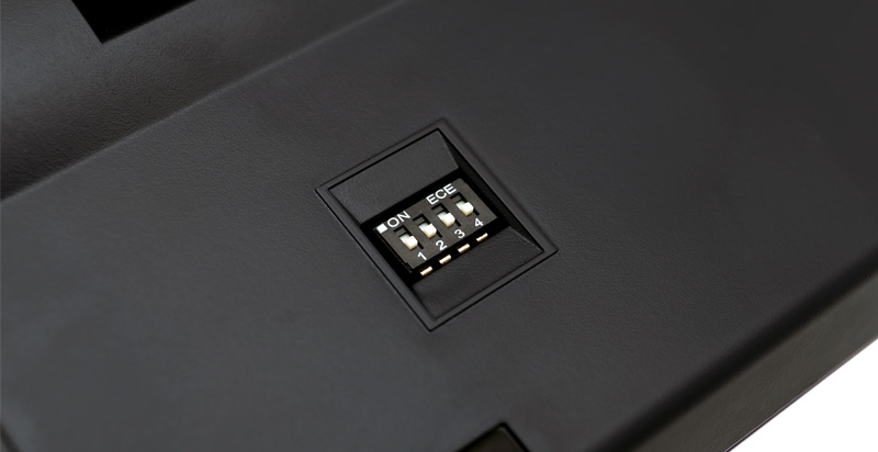 Ducky One 2 Horizon clavier USB Allemand Noir, Bleu, Jaune