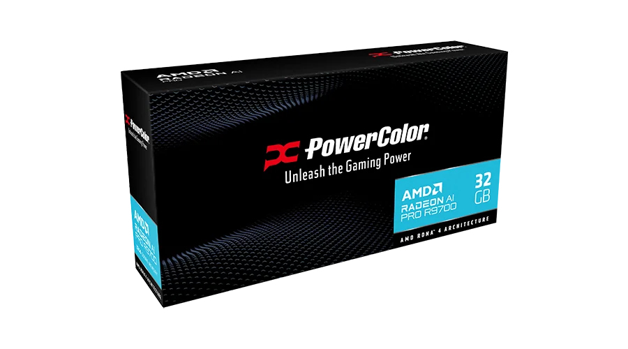 PowerColor Radeon AI PRO R9700 AMD 32 Go GDDR6
