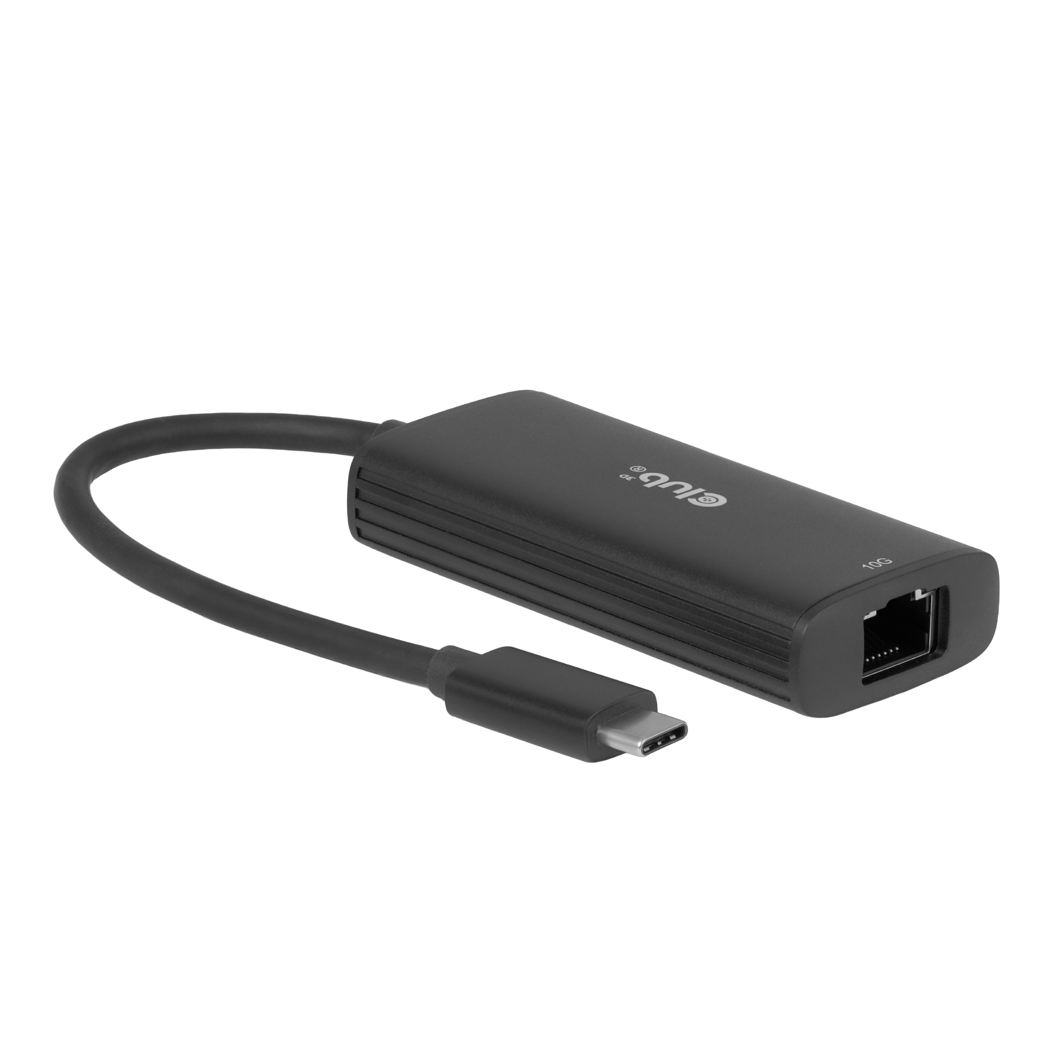 CLUB3D Adaptador USB-C� a RJ45 Ethernet 10G M/F